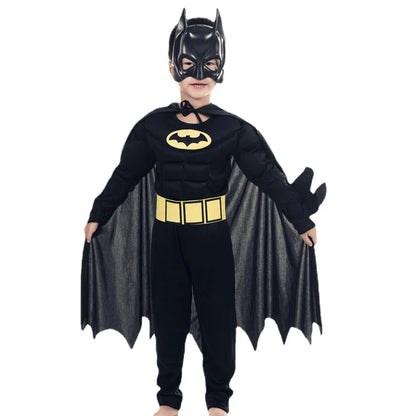 Kids boy Batman Costume with Mask