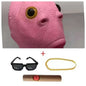 Cospaly Green Fish headed Monster Mask