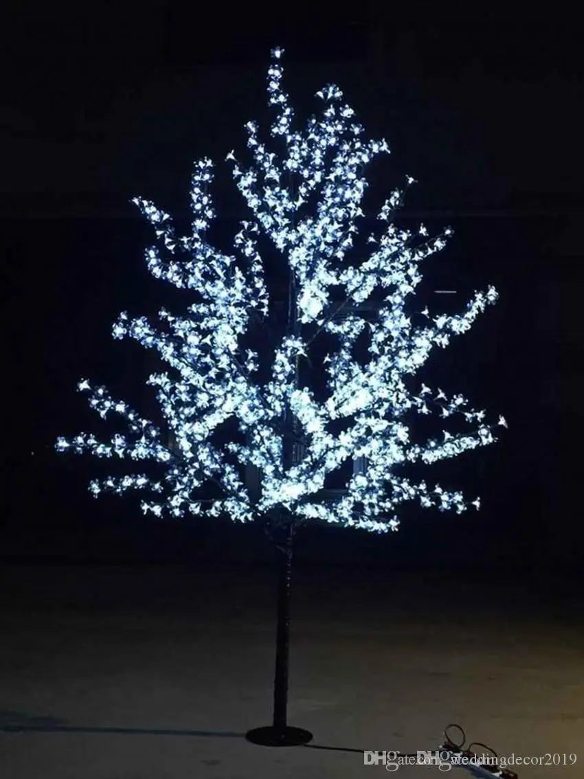 LED Cherry Blossom Christmas Tree Light – 1.5m Outdoor Lighting