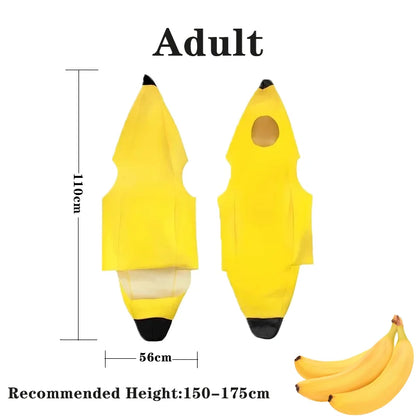 Child/Adult Unisex Fun Banana Set