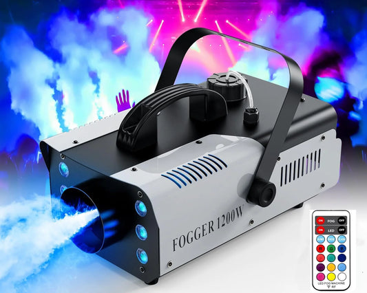1200W RGB LED Smoke Fog Machine