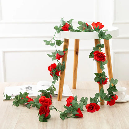 250CM Rose Artificial Flower Garland