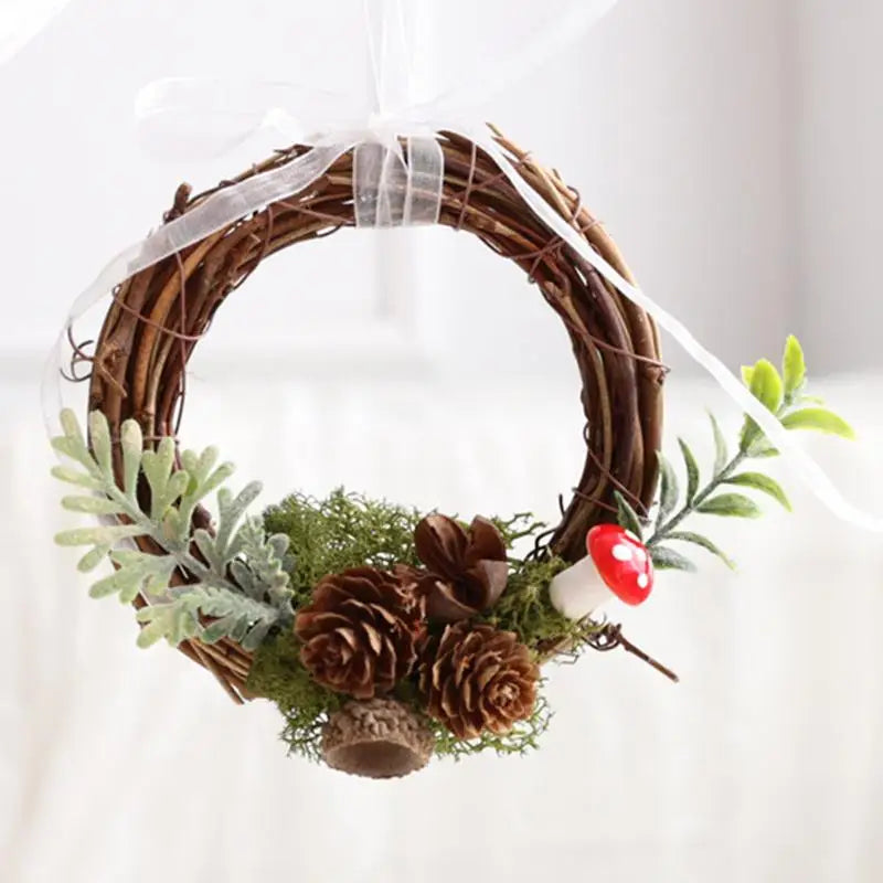 Christmas Wreath - Elegant Seasonal Decor - Decorative Wreath for Home & Holiday