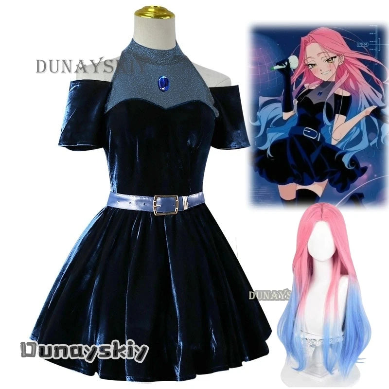 Anime ALIEN STAGE Mizi Cosplay Dress Costume
