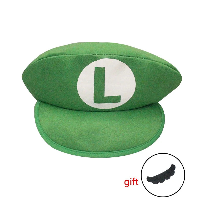 Adults Game Super Luigi Bors Cosplay Hats