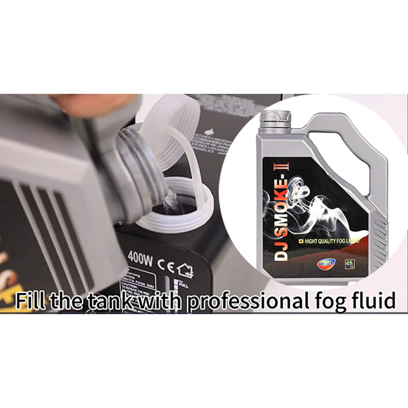 Mini 400W Fog Smoke Mist Effect Machine