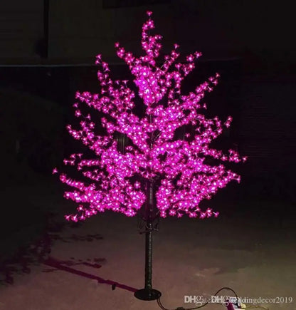 LED Cherry Blossom Christmas Tree Light – 1.5m Outdoor Lighting