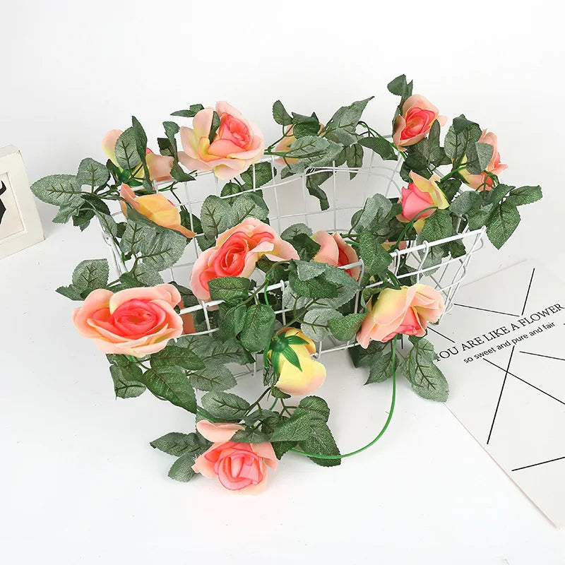 250CM Rose Artificial Flower Garland