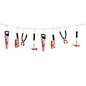 Bloody Weapons Garland Banner