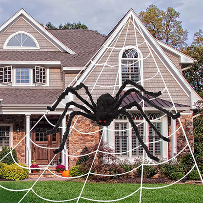 Giant Halloween Spider Decoration