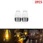Solar Light LED Stainless Steel Candle