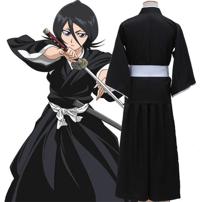BLEACH Kuchiki Rukia Shinigami Cosplay Costume