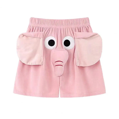 Men Pajamas Pants Cartoon Elephant