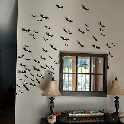 3D Pvc Bat on The Wall