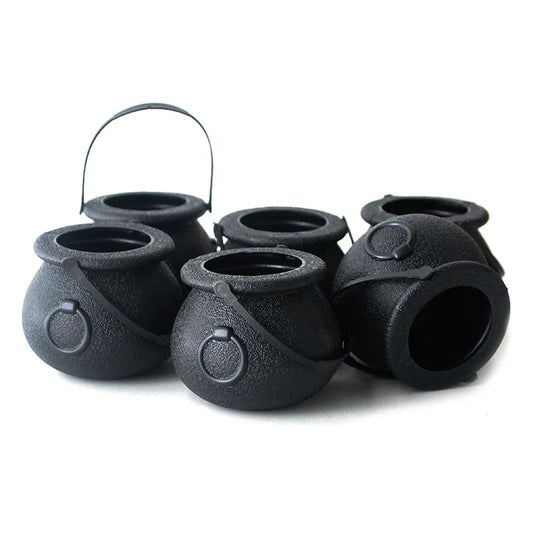 12pcs Halloween Candy Bucket Cauldron Holder