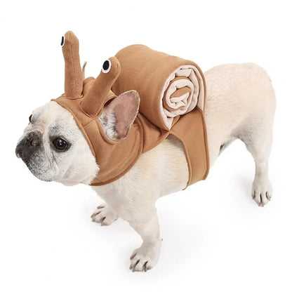 Snail-shaped Funny Skin-friendly Pet Costume