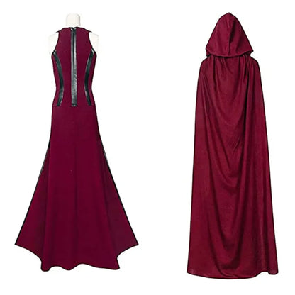 Scarlet Cosplay Witch Maximoff Wanda Vision Cosplay Costume