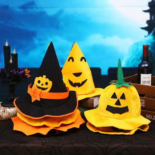 Pumpkin Witch Hat for Adults and Kids - Festivewarehouse™