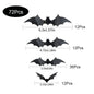 3D Pvc Bat on The Wall