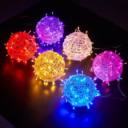 20/30CM Christmas Globe Fairy Light String Outdoor Lantern