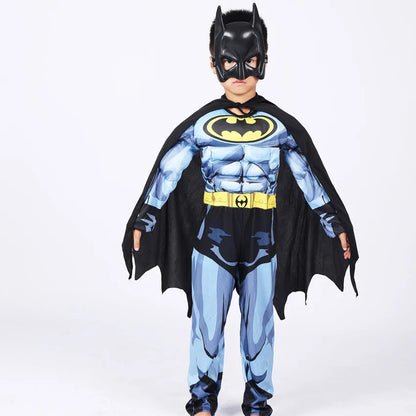 Kids boy Batman Costume with Mask