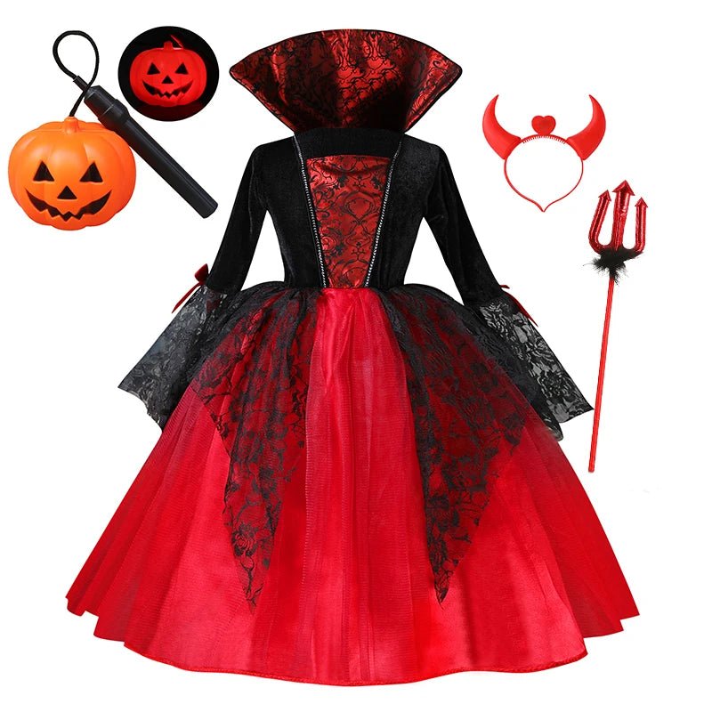 Bride Gothic Cosplay Vampire Costume