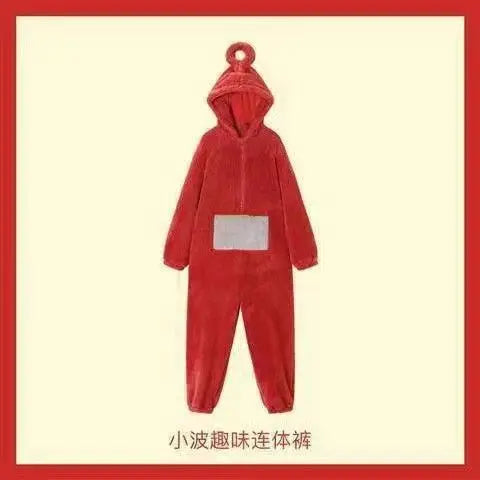 Kids Adult Teletubbies Costumes Soft Long