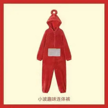 Kids Adult Teletubbies Costumes Soft Long