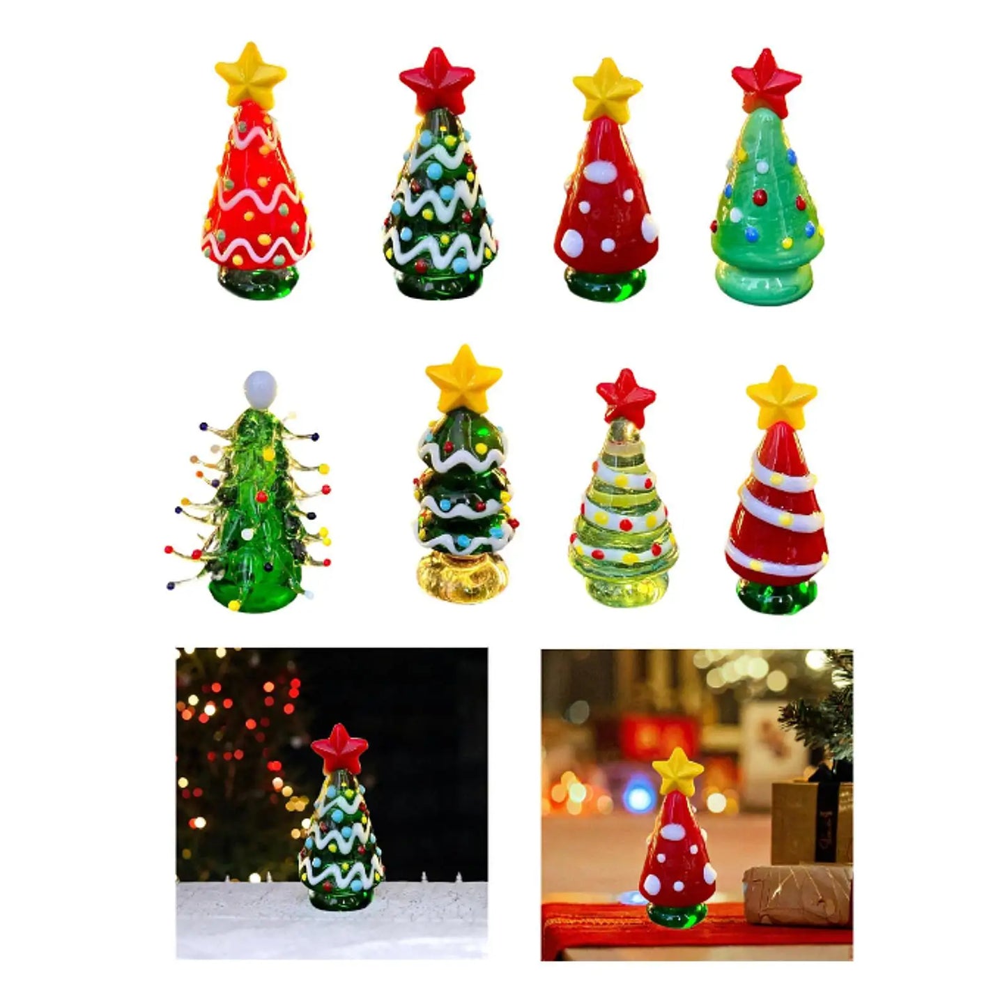 Mini Christmas Tree Statue