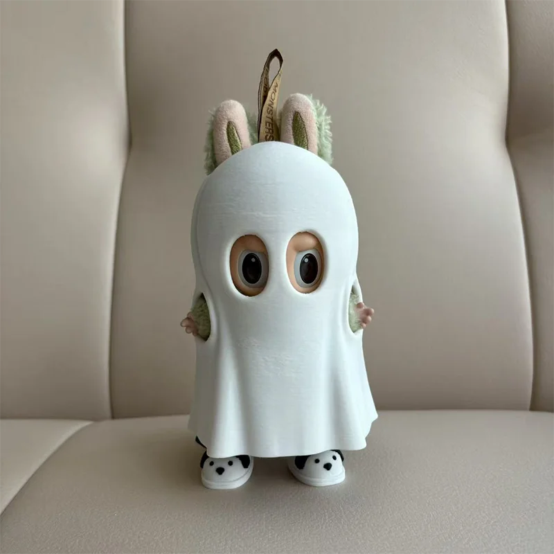 For/Cloth Labubu Doll Diy Terror Mask