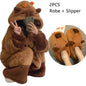 Winter Capybara Cosplay Costume Robes Adult