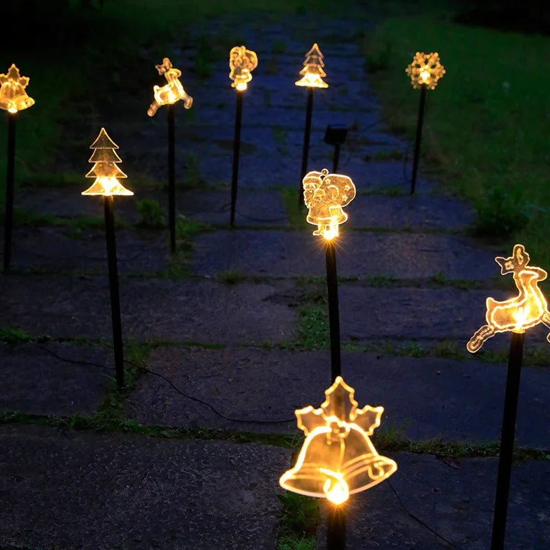 Solar Energy Five-Pointed Star Lights