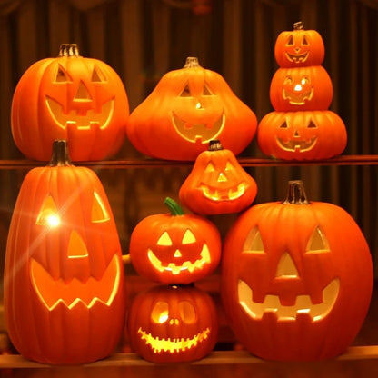 1Pc Decorative Pumpkin With Light