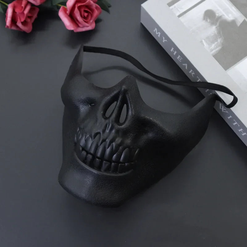 Half Face Skeleton Mask