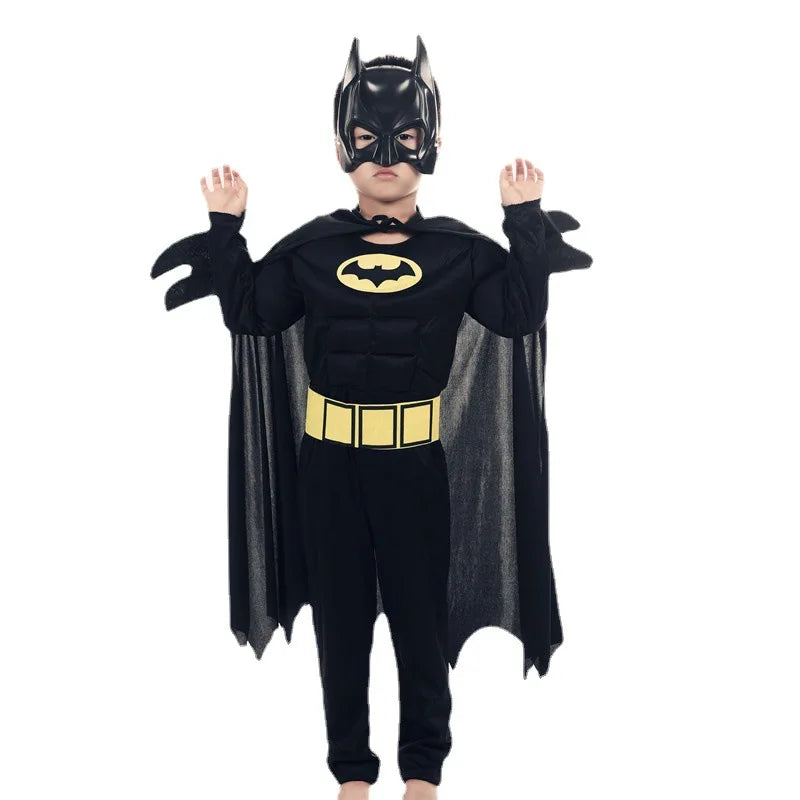 Kids boy Batman Costume with Mask