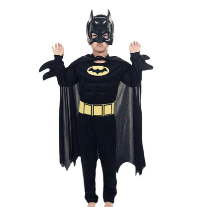 Kids boy Batman Costume with Mask
