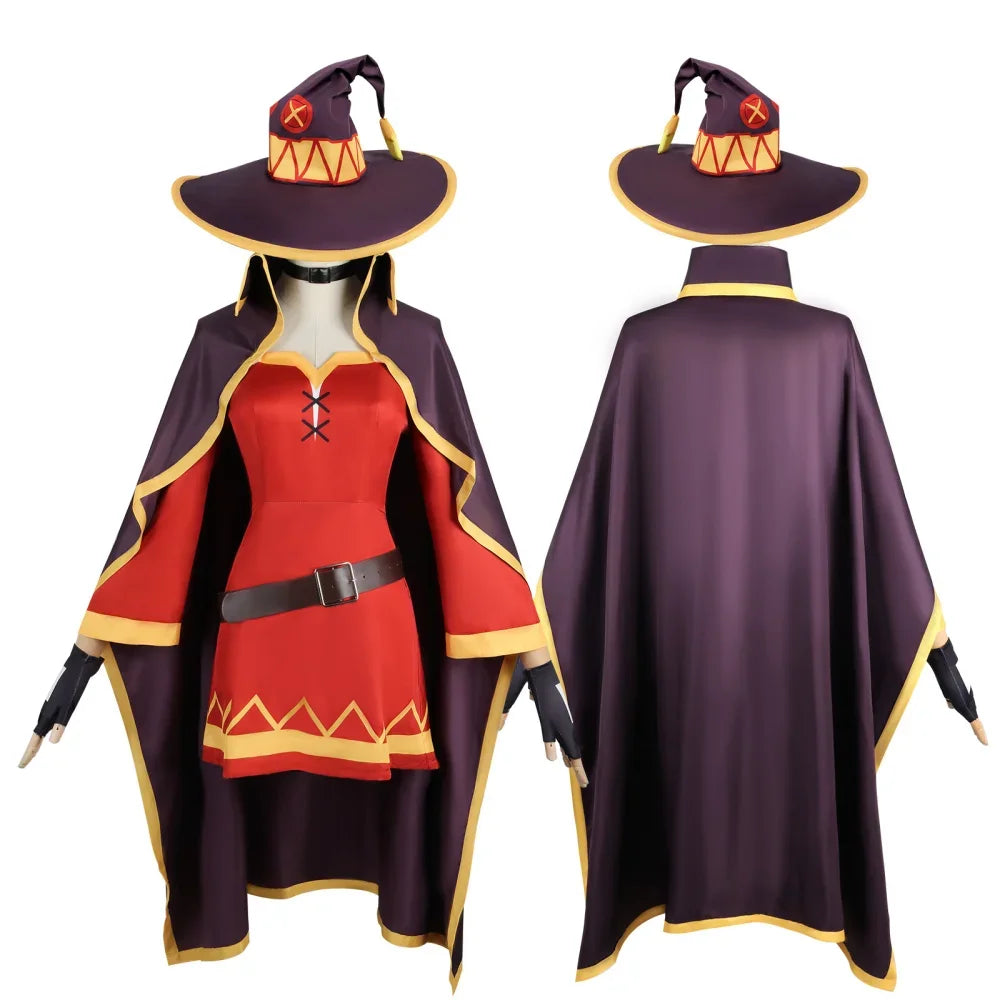 Anime Megumin Cosplay Costume