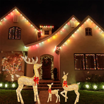 Lighted Christmas Reindeer - Water Resistant Light