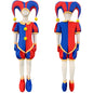 Halloween Pomni Clown Costume for Adult Kids