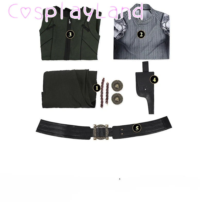 Black Doom Cosplay Costume Adult