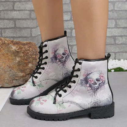 Women's Printed Short Boots Autumn/Winter