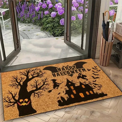 Jack-o'-lantern Halloween Doormat Door Mat