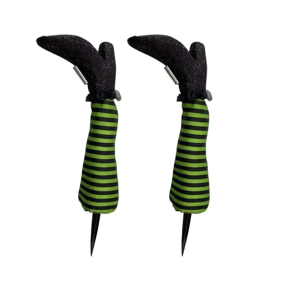 2pcs Halloween Evil Witch Legs Prosthetic