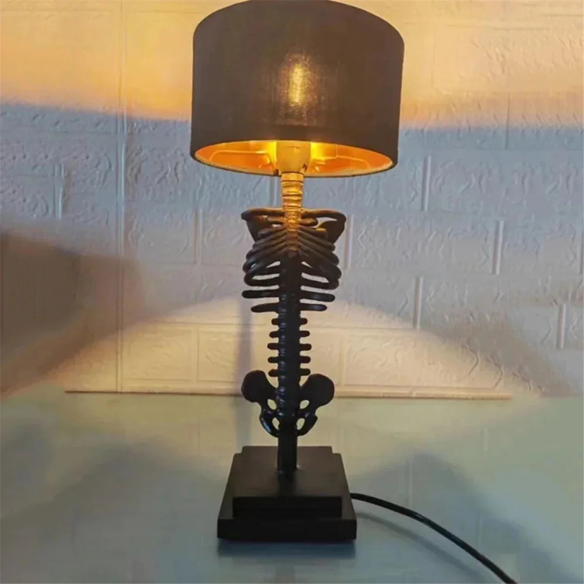 Halloween Skull Lamp