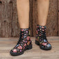 Women's Printed Short Boots Autumn/Winter