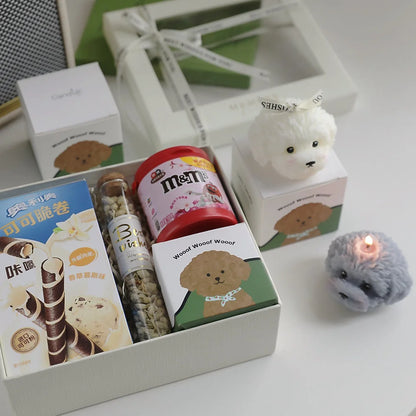 Teddy Dog Aromatherapy Cute Atmosphere Fragrance Animal Candle