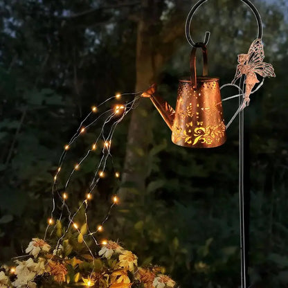 LED Outdoor Solar Lights hollow butterfly