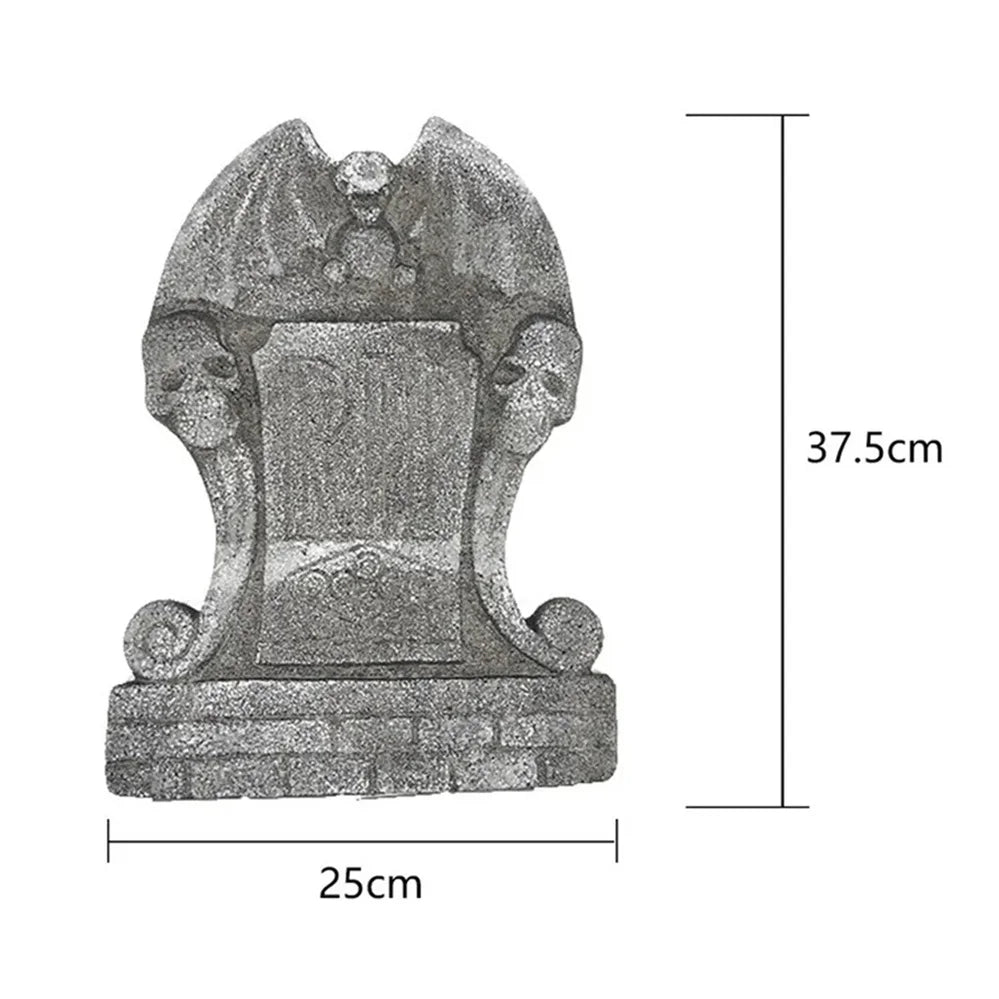1pcs Halloween Foam RIP Graveyard Tombstone