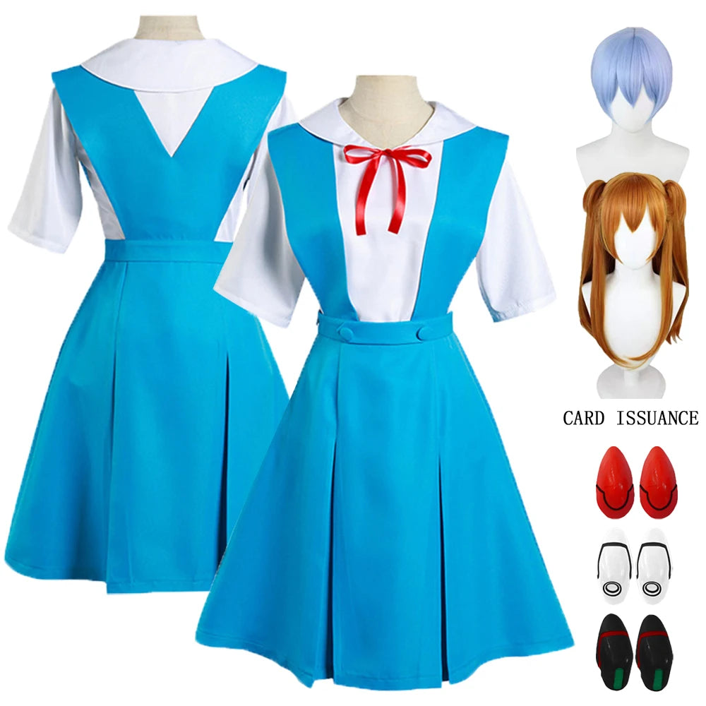 Rei Ayanami Cosplay Costume Asuka Langley
