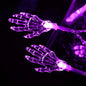 1PC 3M 20LED Halloween Spooky Skeleton Hand